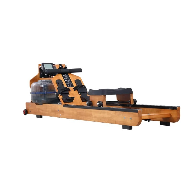 Rowing Machine Magnetic - Robuuste houten magnetische roeimachine met waterweerstand