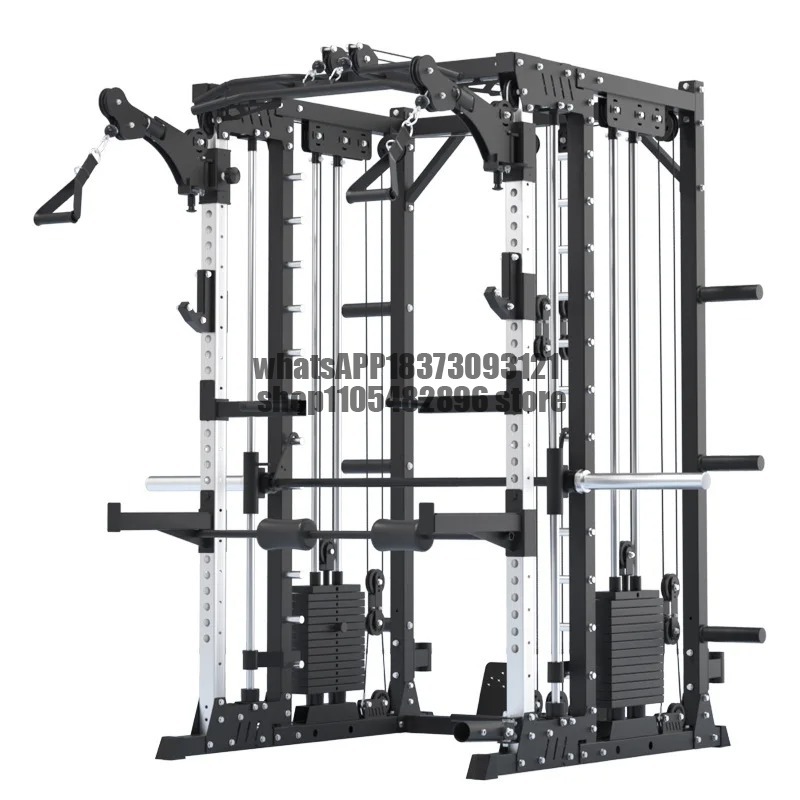 Cable Crossover Machine Home - Commerciële Power Squat Rack Cage Multifunctionele