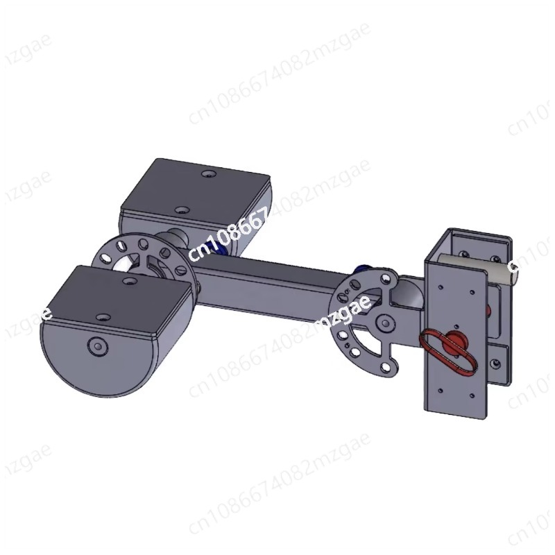 Leg Press Machine Home - Hoge/Lage Kabelbank met Verstelbaar Voetbord voor