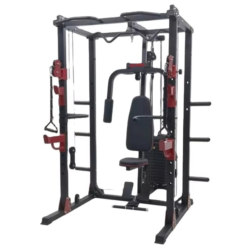 Smith Machine Home Gym Power Rack - Homegym Geïntegreerde Trainer Smith Machine Power
