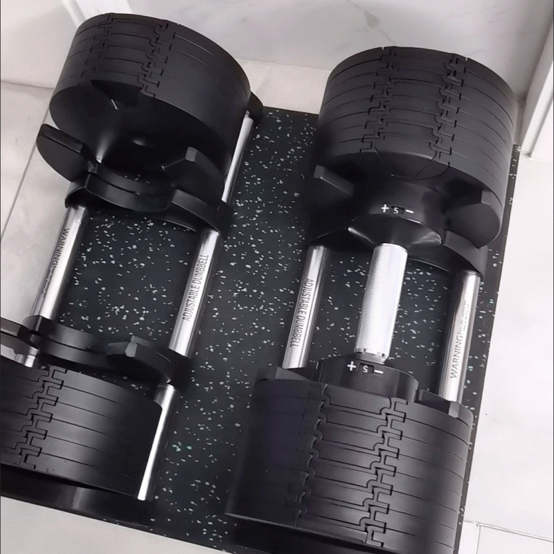 Adjustable Dumbbell 40Kg Pair - Hot Selling 24kg 32kg 36kg Verstelbare