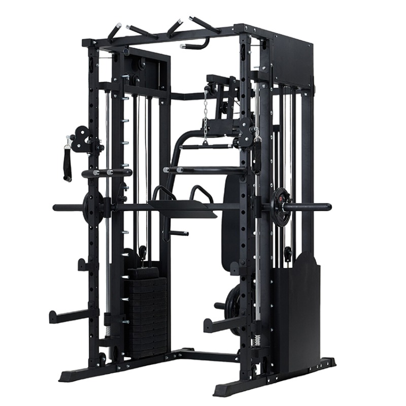 Smith Machine Home Gym Power Rack - YTYIN All-in-One Gym Multifunctionele Apparatuur Smith