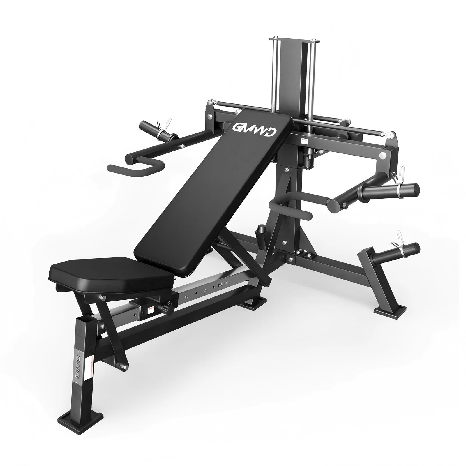 Bench Press Adjustable Incline - Borstpersmachine, bankdrukapparaat met onafhankelijk samenkomen armen,