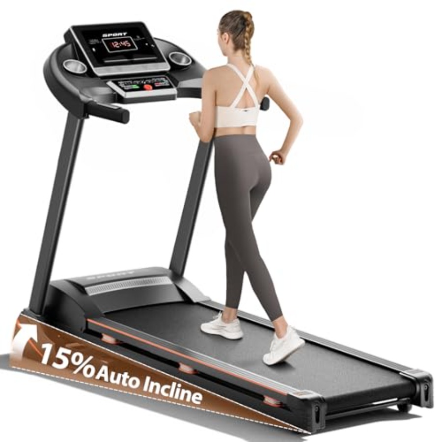 Treadmill Incline Home 3Hp - Loopband voor thuisgebruik met automatische hellingsverstelling