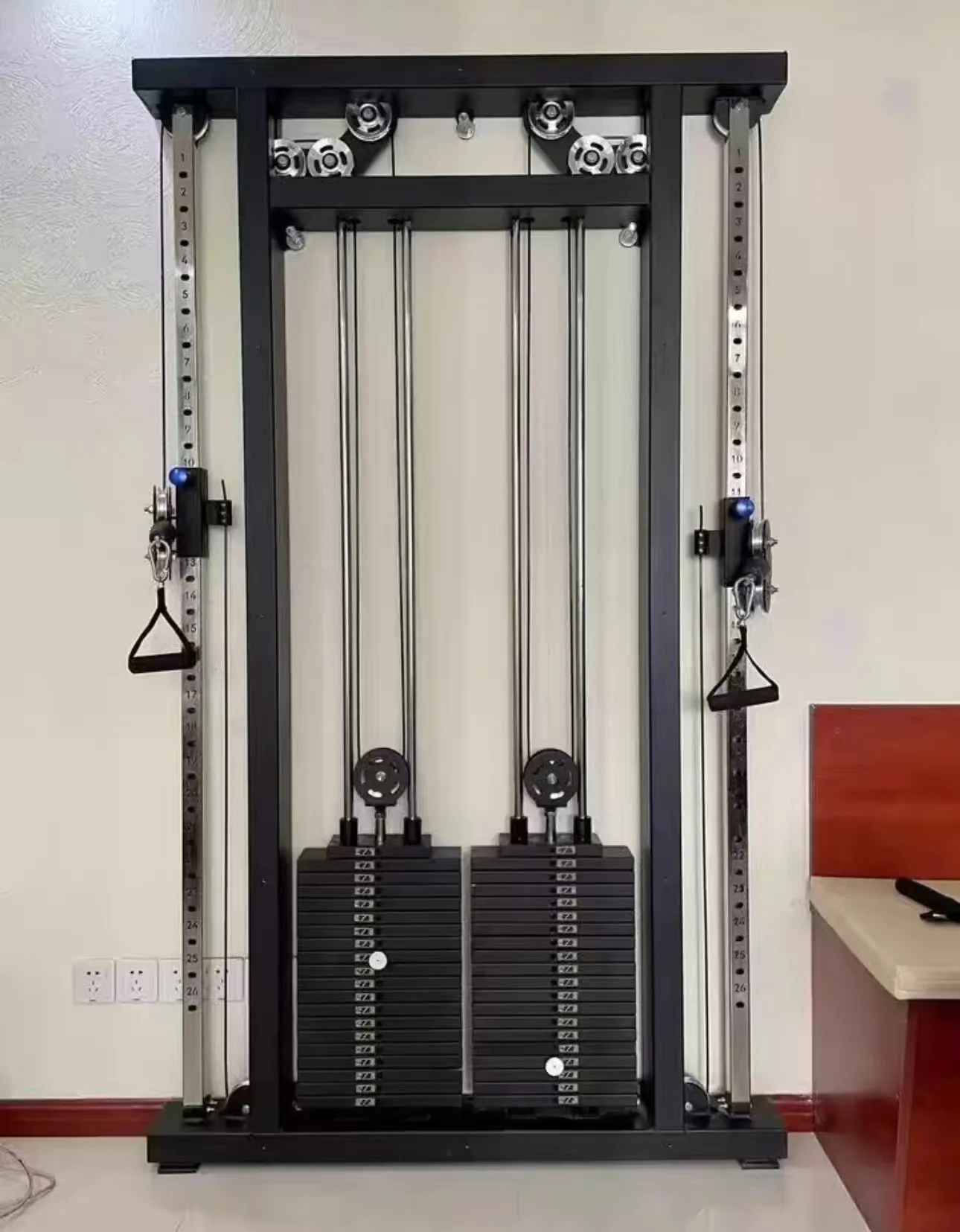 Functional Trainer Cable Machine - Fabrieks Prijs Fitnessapparaat Multifunctionele Kabel Wandgemonteerde