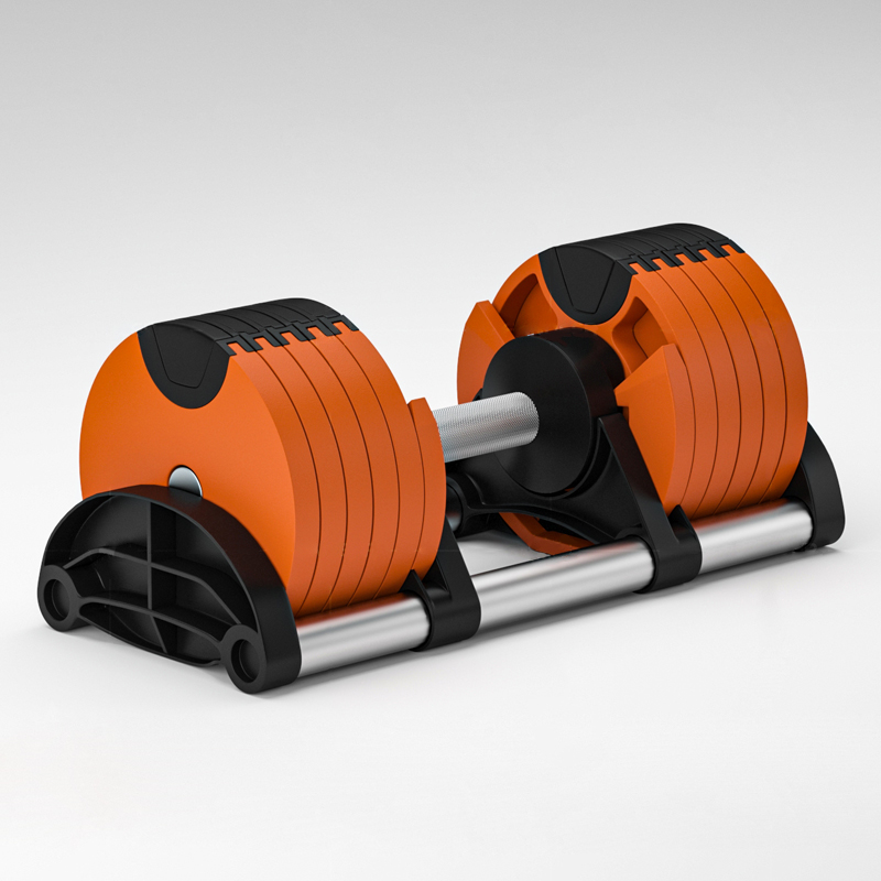 Vrije gewichten ronde gewichth - Adjustable Dumbbell 40Kg Pair recensie en prijs