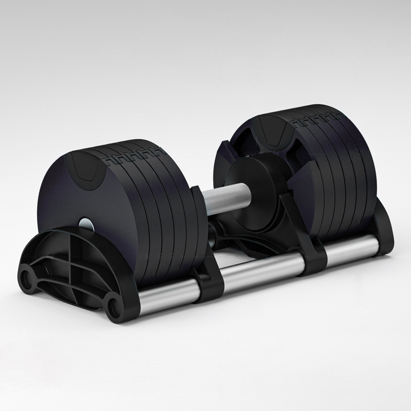 Vrije gewichten ronde gewichth - Adjustable Dumbbell 40Kg Pair recensie en prijs