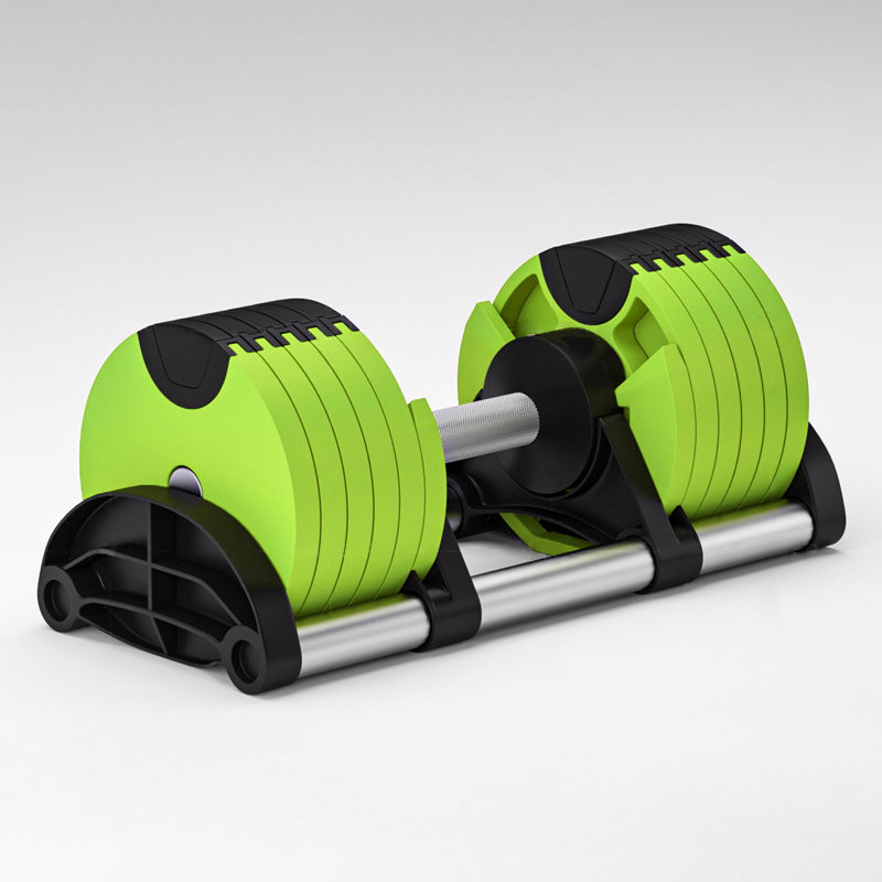 Vrije gewichten ronde gewichth - Adjustable Dumbbell 40Kg Pair recensie en prijs