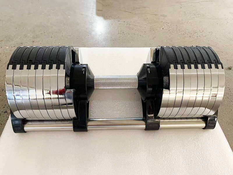 Chroom verstelbaar halterpaar  - Adjustable Dumbbell 40Kg Pair recensie en prijs