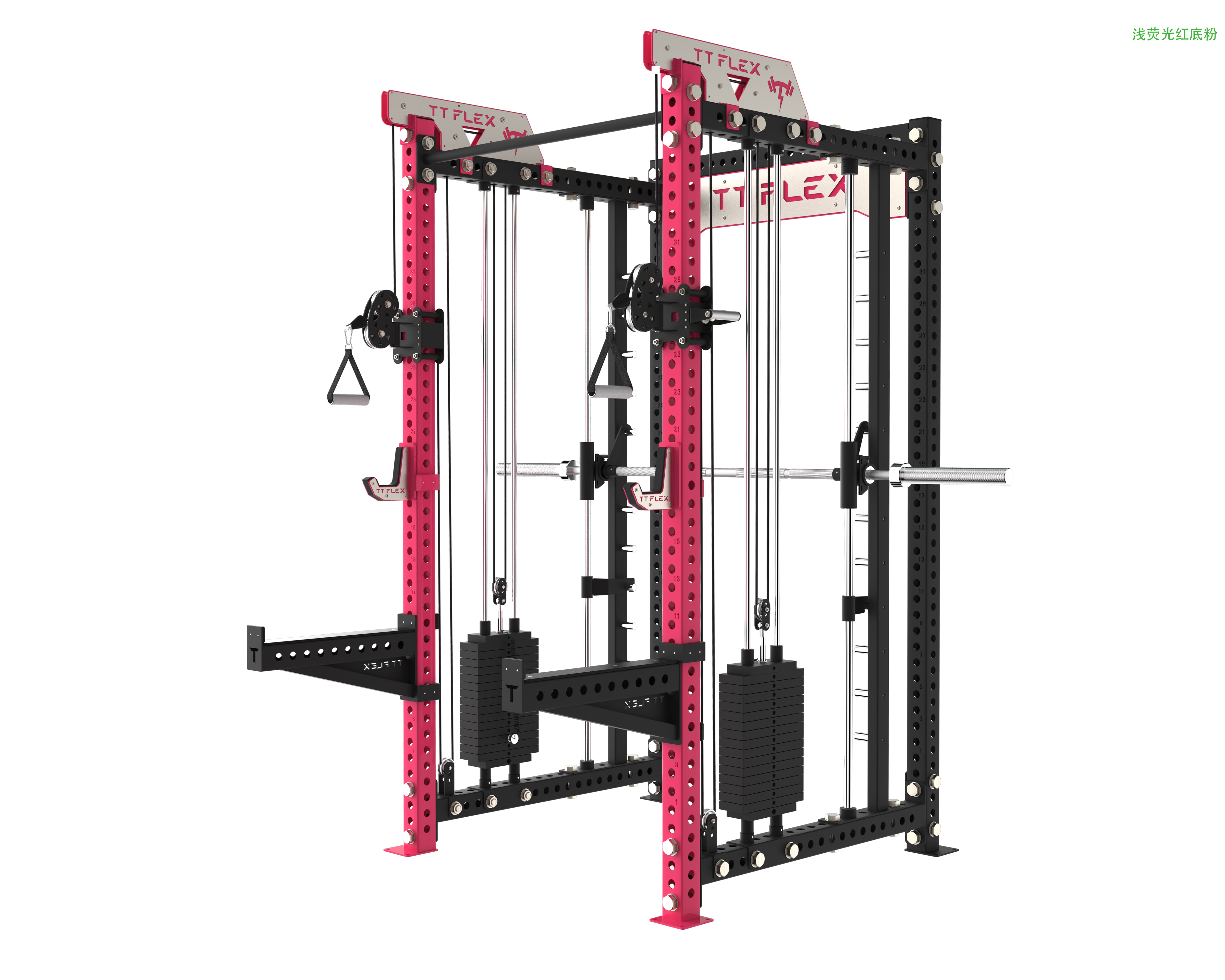 TTFlex Serie 3-in-1 Home Gym A - Smith Machine Home Gym Power Rack recensie en prijs