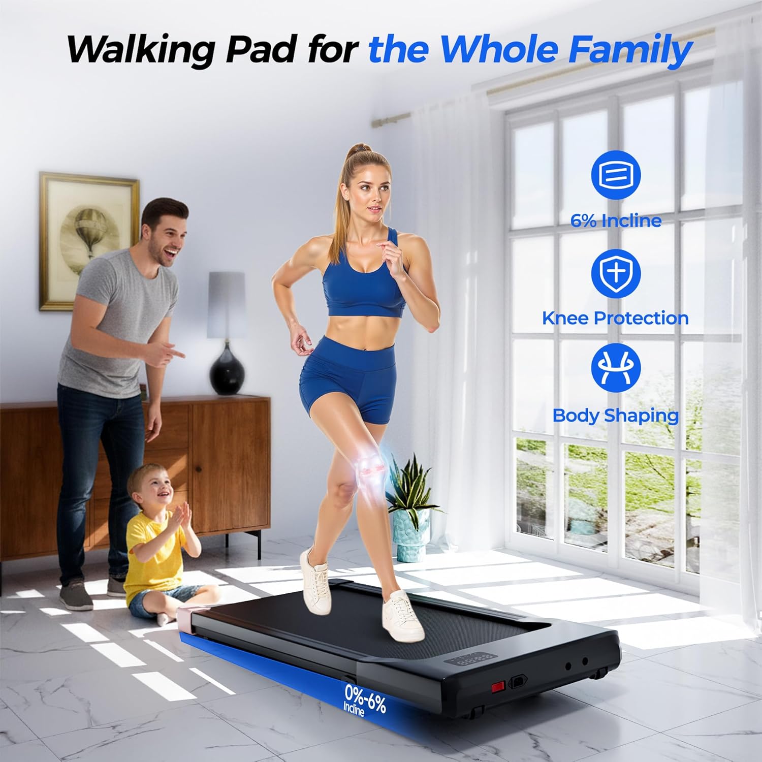 Compacte 3-in-1 loopband voor  - Treadmill Incline Home 3Hp recensie en prijs