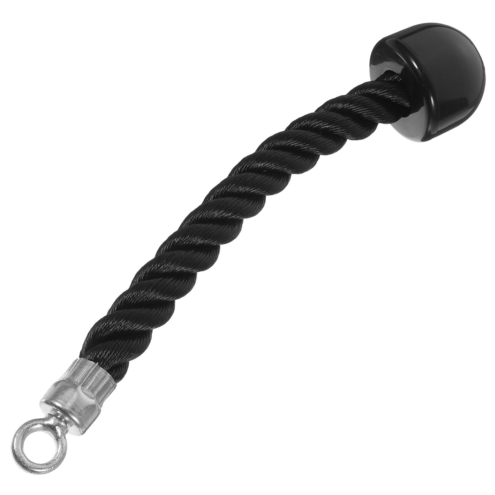 Zwarte nylon fitness trekkoord - Cable Crossover Machine Home recensie en prijs