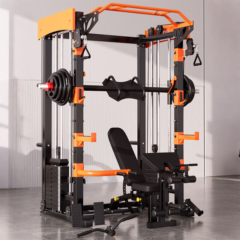 6-in-1 Smith-machine met kabel - Cable Crossover Machine Home recensie en prijs