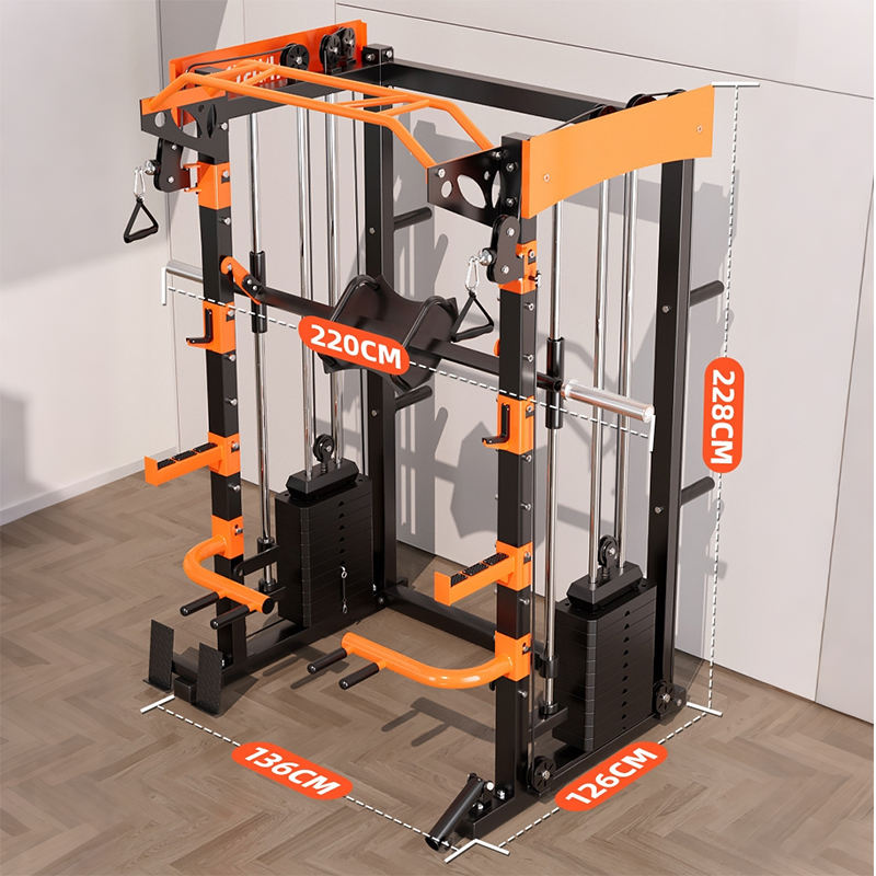 6-in-1 Smith-machine met kabel - Cable Crossover Machine Home recensie en prijs