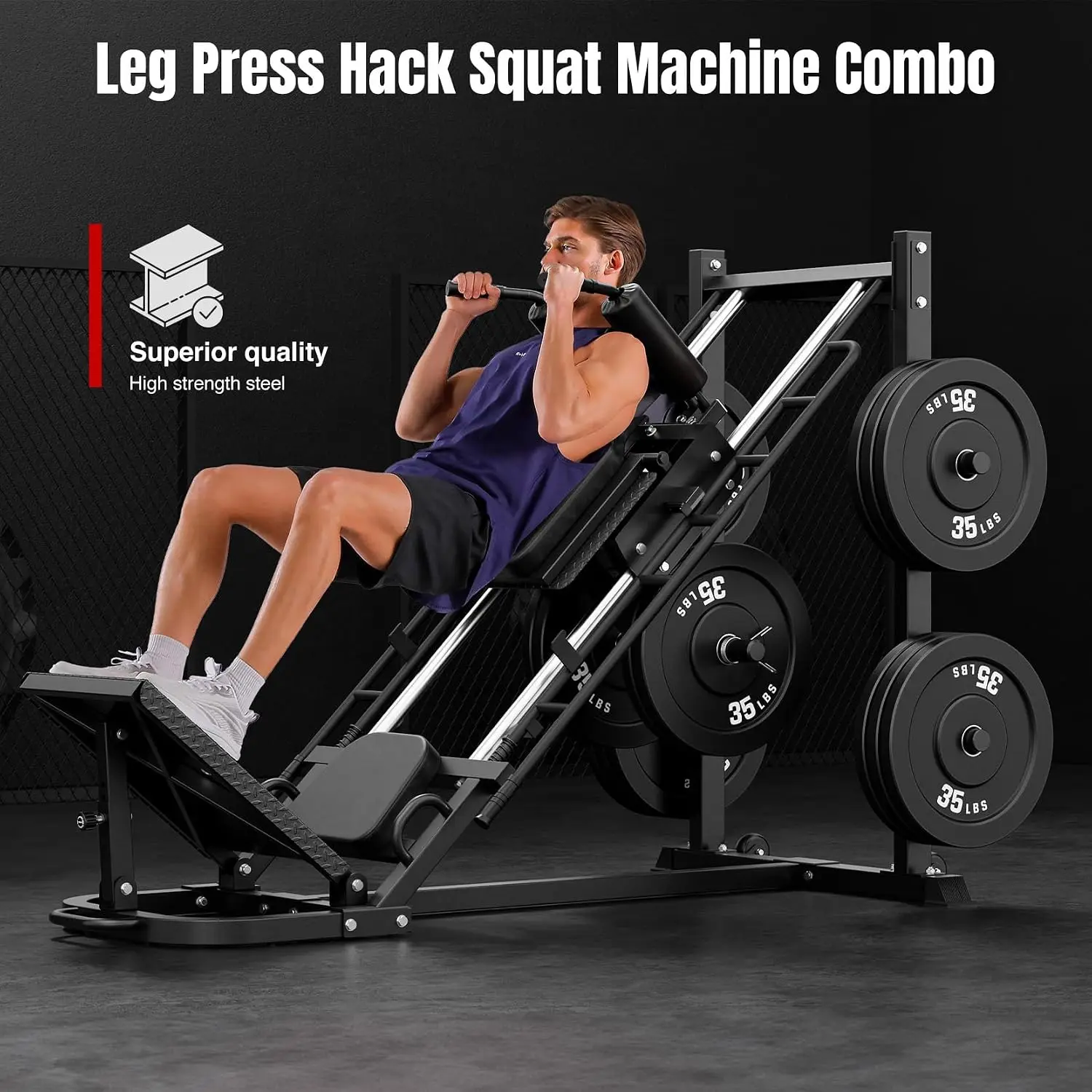 Dripex beenpers, hack squat ma - Leg Press Machine Home recensie en prijs