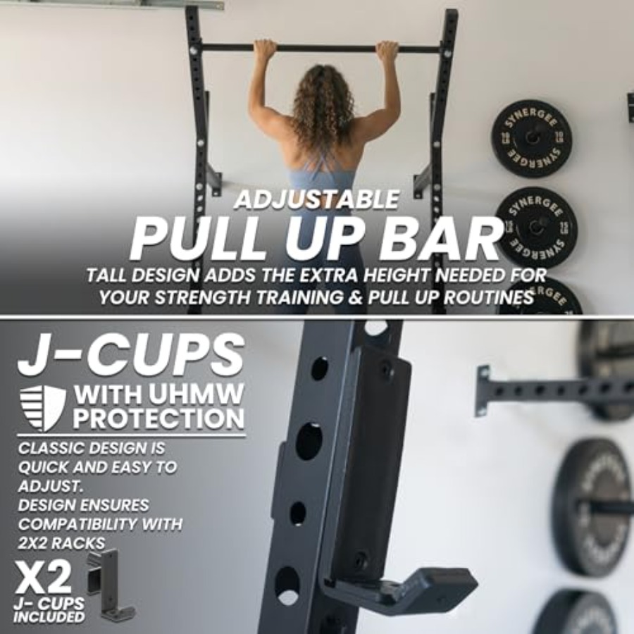 Wandgemonteerde squat rack voo - Pull Up Bar Wall Mounted recensie en prijs