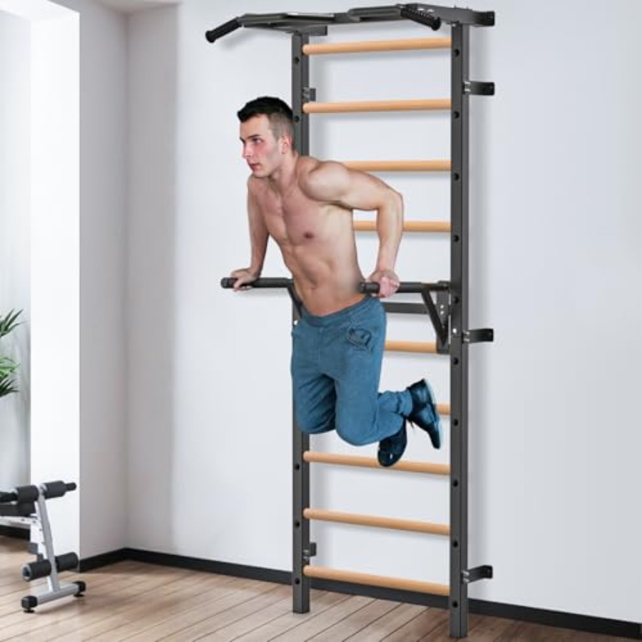 Wandgemonteerde gymnastiekladd - Pull Up Bar Wall Mounted recensie en prijs
