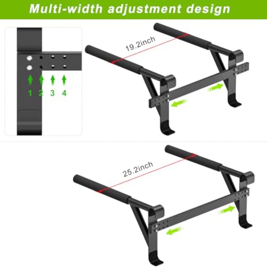 Wandgemonteerde gymnastiekladd - Pull Up Bar Wall Mounted recensie en prijs