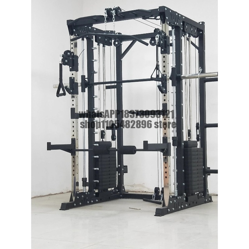 Commerciële Power Squat Rack C - Cable Crossover Machine Home recensie en prijs