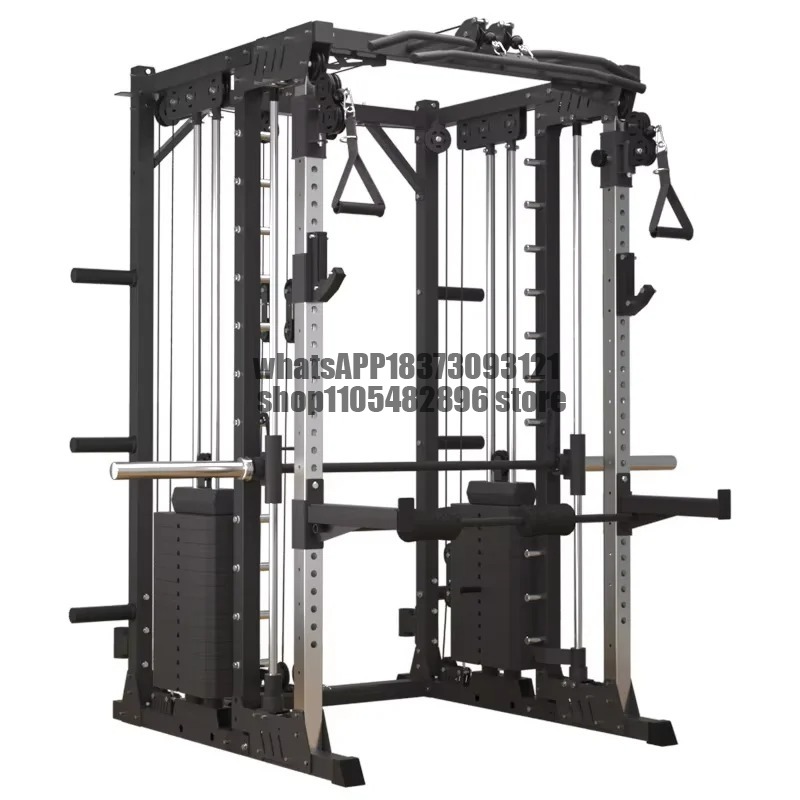 Commerciële Power Squat Rack C - Cable Crossover Machine Home recensie en prijs