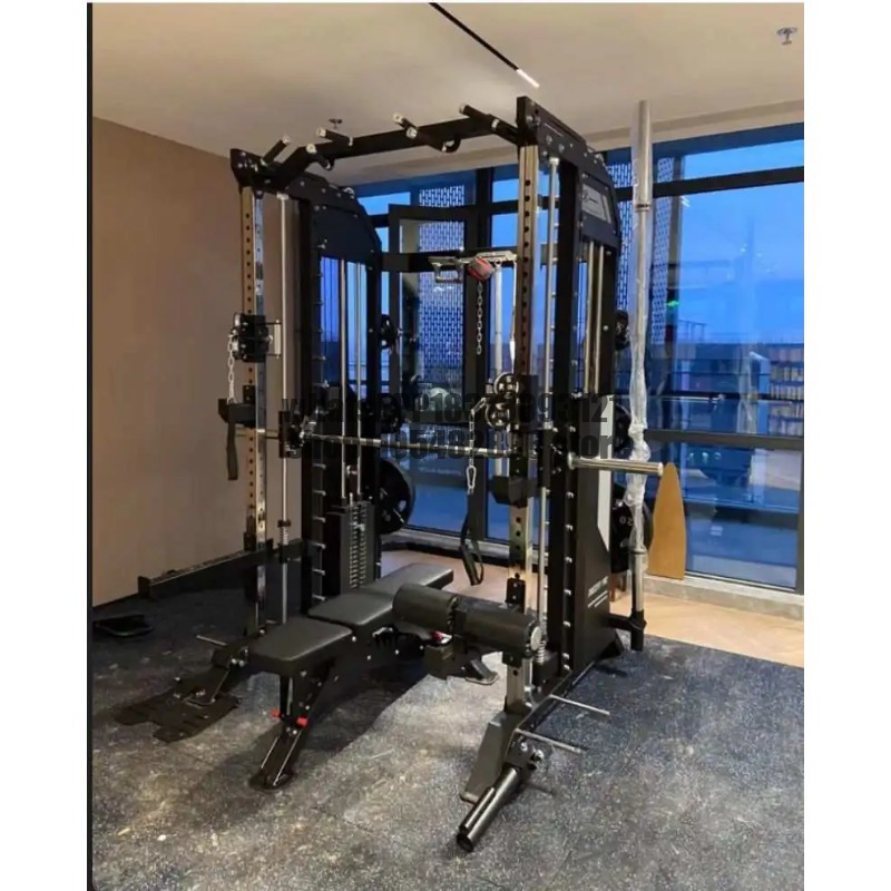 Commerciële Power Squat Rack C - Cable Crossover Machine Home recensie en prijs