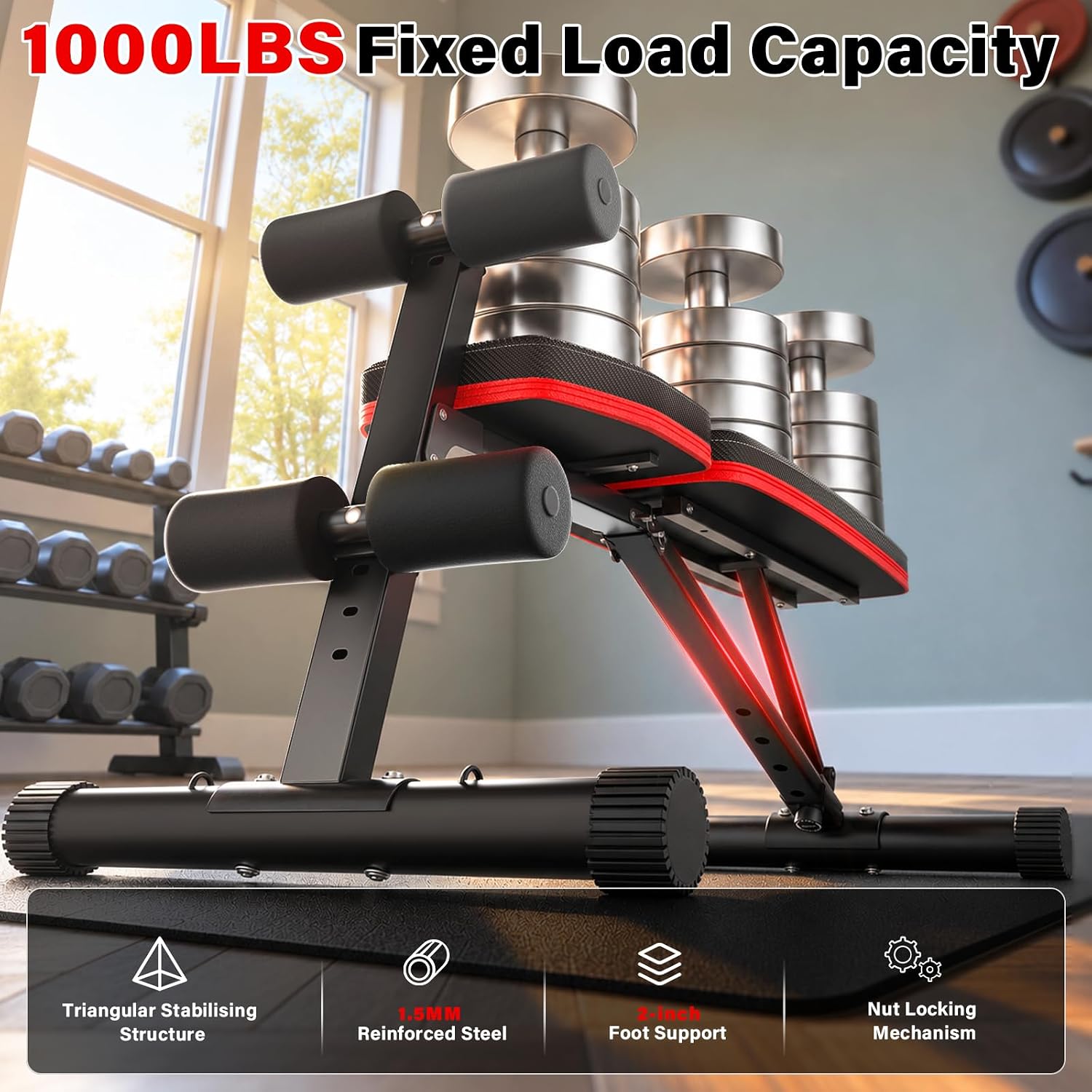Verstelbare, inklapbare gewich - Bench Press Adjustable Incline recensie en prijs
