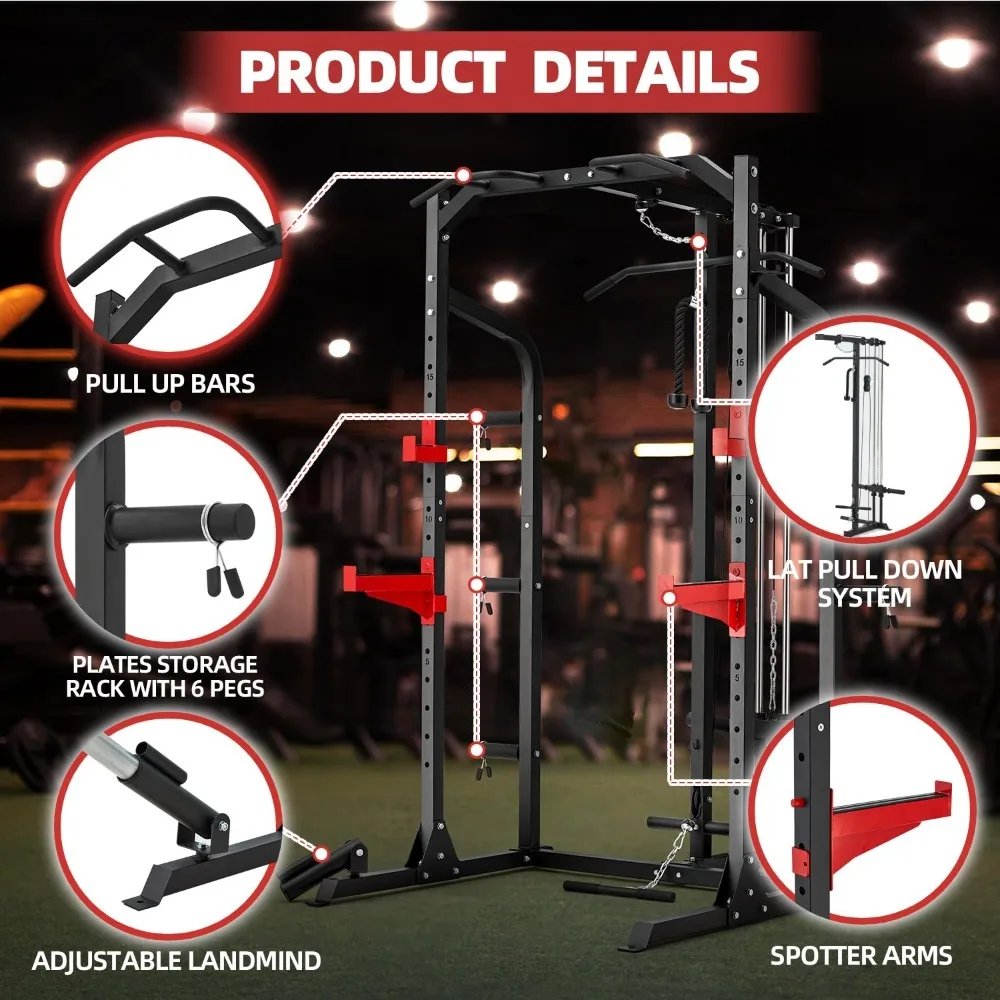 Machine Power Cage met kabelcr - Cable Crossover Machine Home recensie en prijs