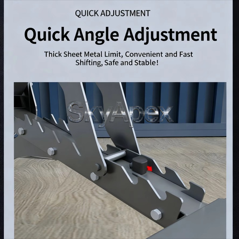 Opvouwbare commerciële metalen - Bench Press Adjustable Incline recensie en prijs
