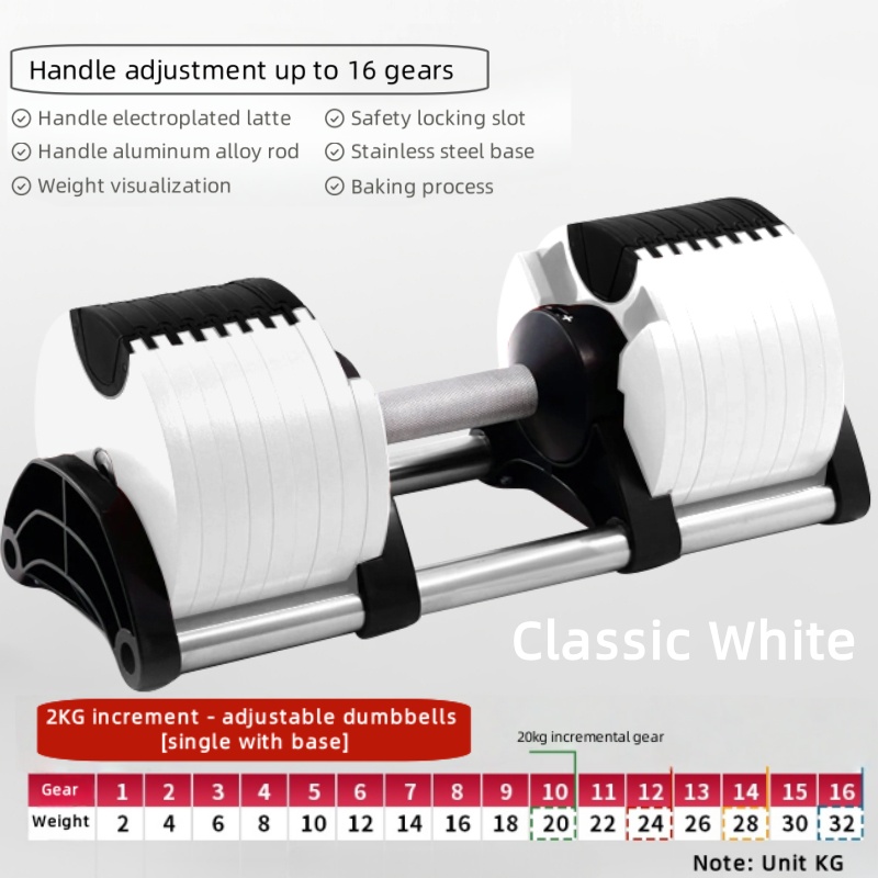 Verstelbare halters voor thuis - Adjustable Dumbbell 40Kg Pair recensie en prijs