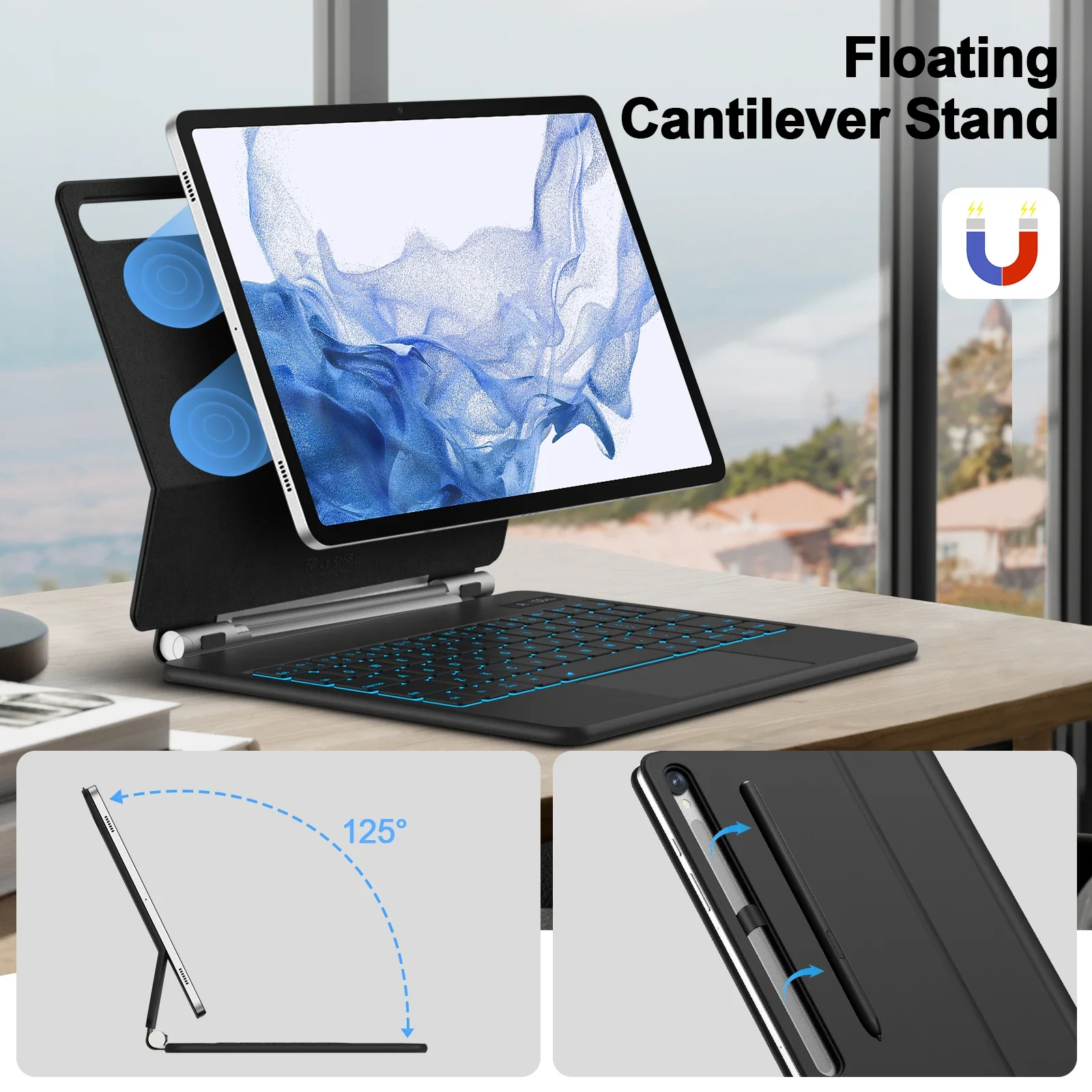 Magic Keyboard-hoes voor de ni - Rowing Machine Magnetic recensie en prijs