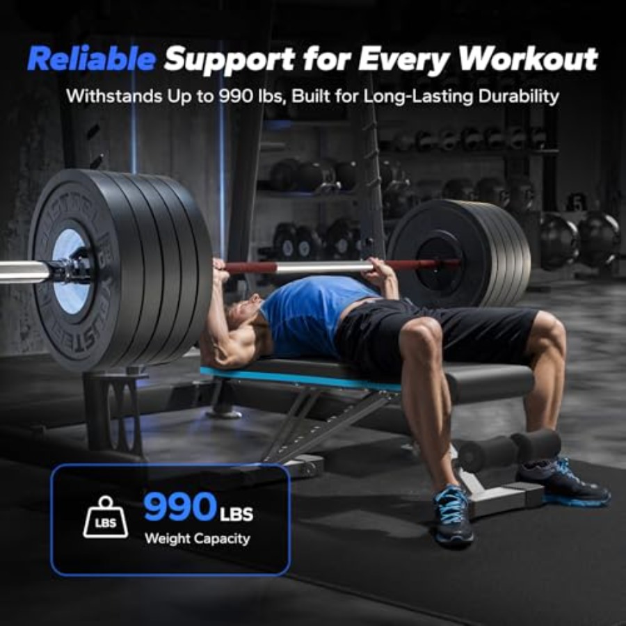 Inklapbare gewichtsbank voor t - Bench Press Adjustable Incline recensie en prijs