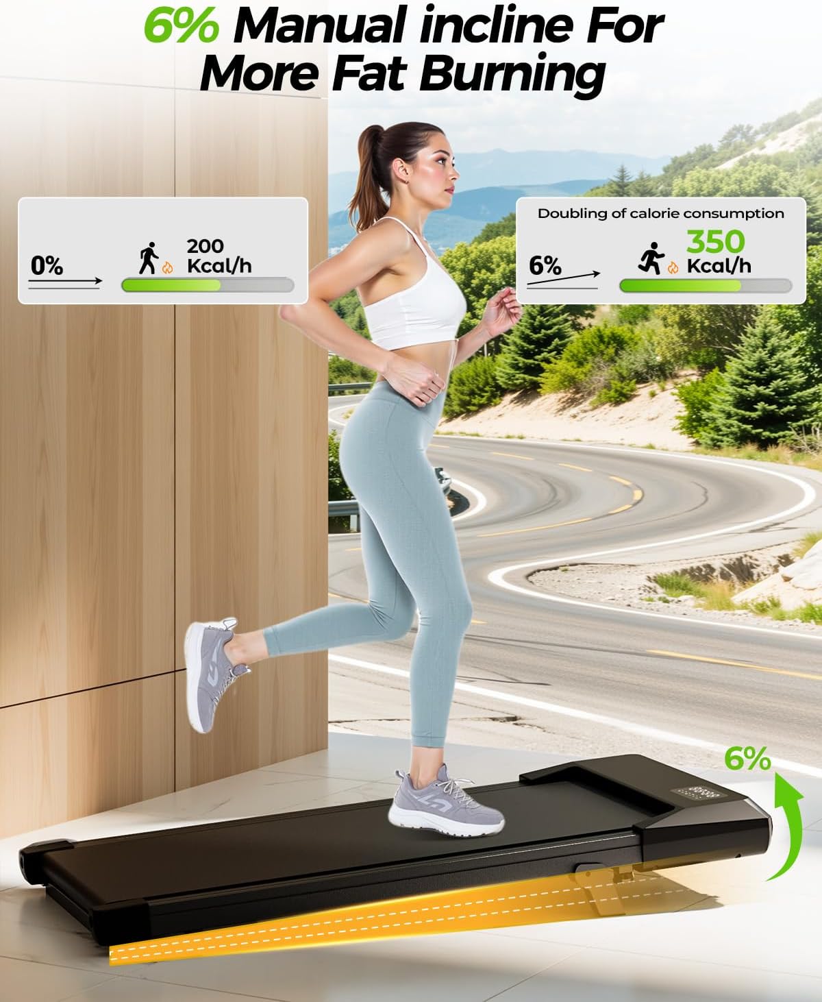 3-in-1 draagbare loopband onde - Treadmill Incline Home 3Hp recensie en prijs