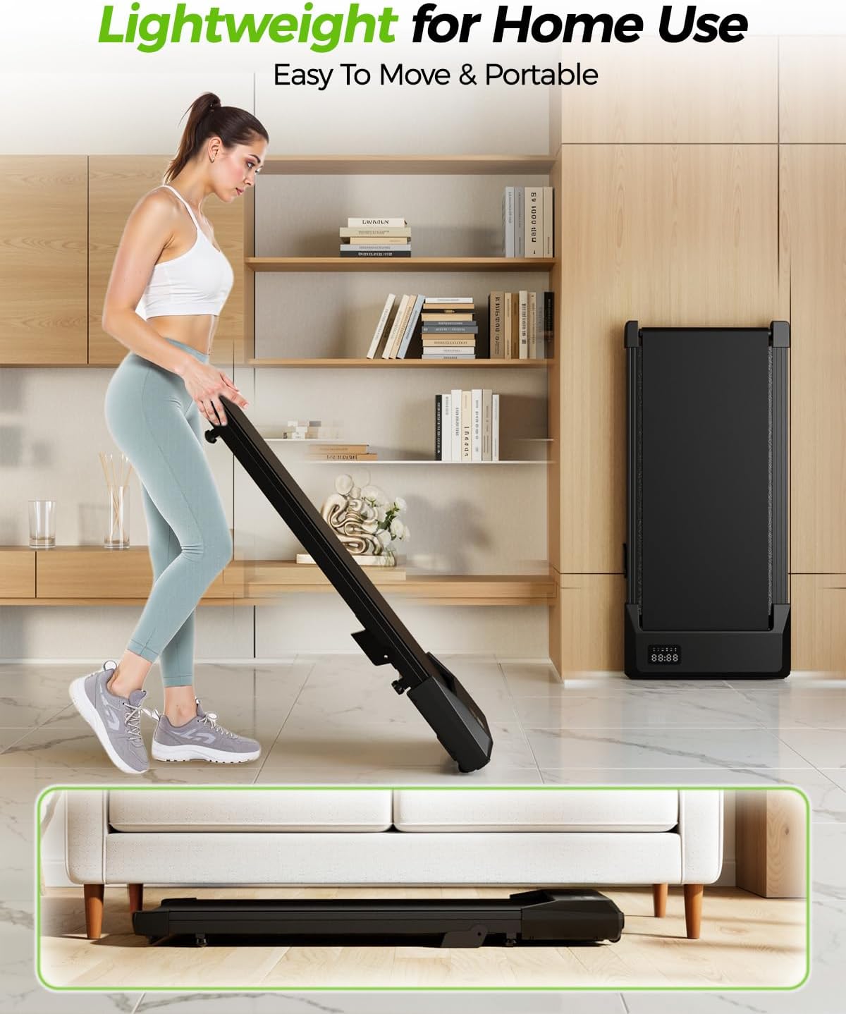 3-in-1 draagbare loopband onde - Treadmill Incline Home 3Hp recensie en prijs