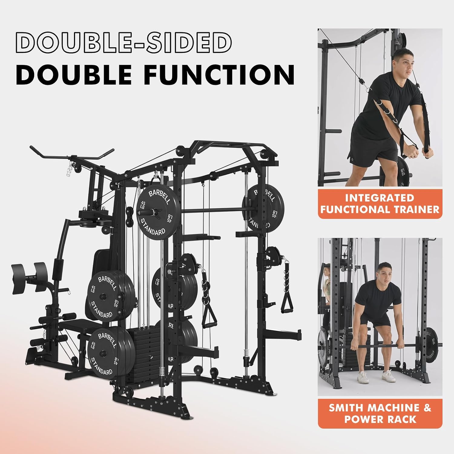 Dual-Station SmithΔ Machine Po - Cable Crossover Machine Home recensie en prijs
