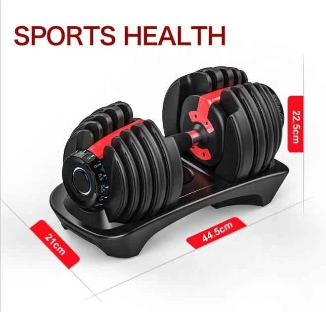 Fitnessapparatuur voor thuis,  - Adjustable Dumbbell 40Kg Pair recensie en prijs