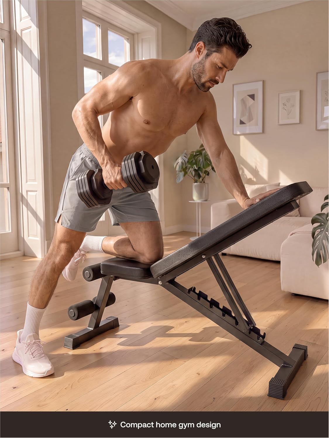 Verstelbare gewichtsbank voor  - Bench Press Adjustable Incline recensie en prijs