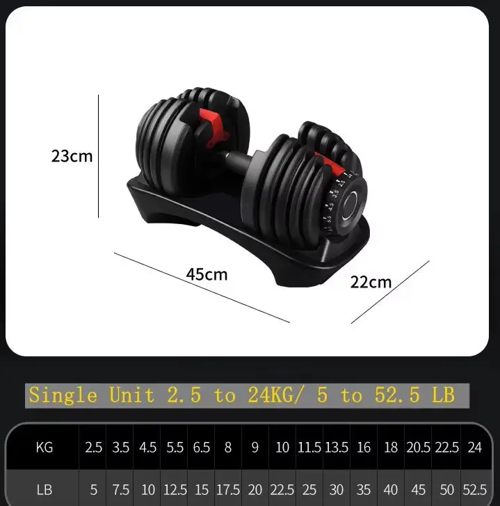 Nieuwe product verstelbare dum - Adjustable Dumbbell 40Kg Pair recensie en prijs