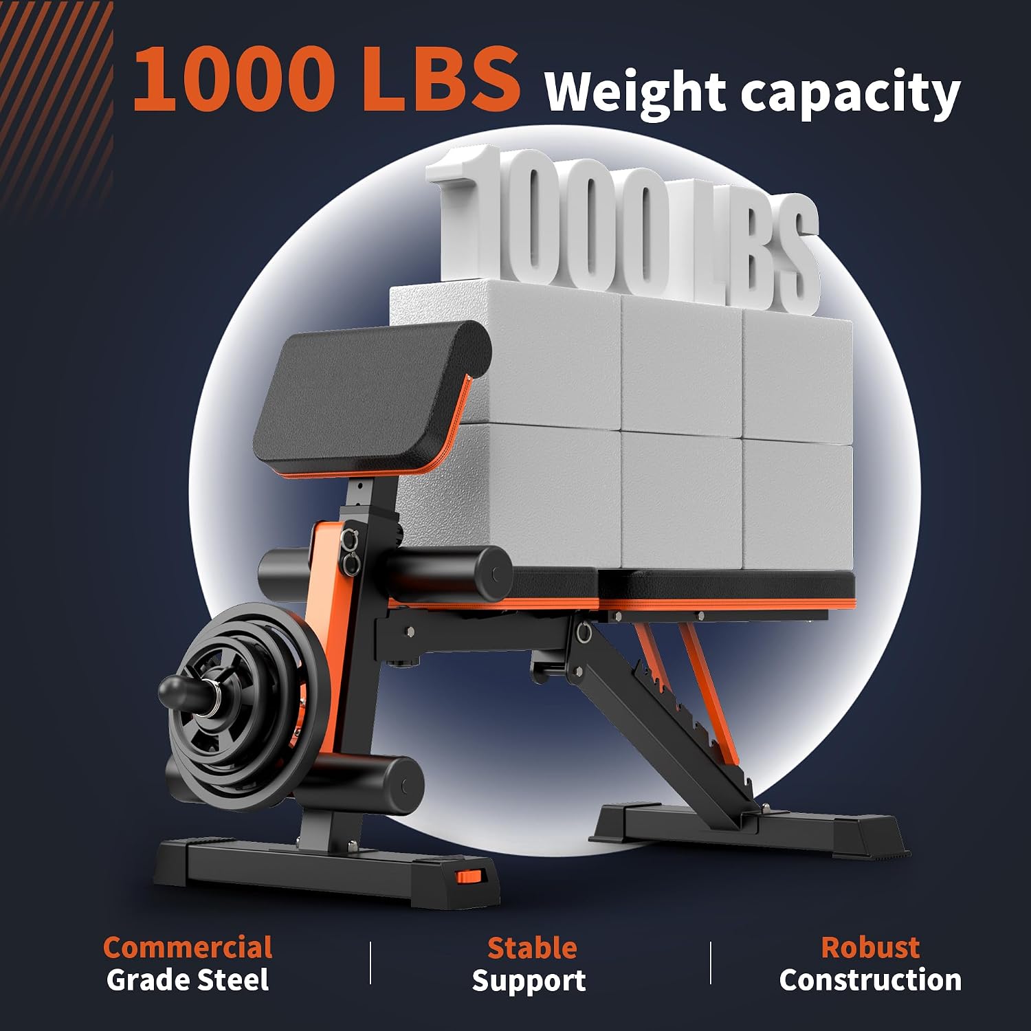 Zwaarbelastbare 1000LBS Capaci - Bench Press Adjustable Incline recensie en prijs