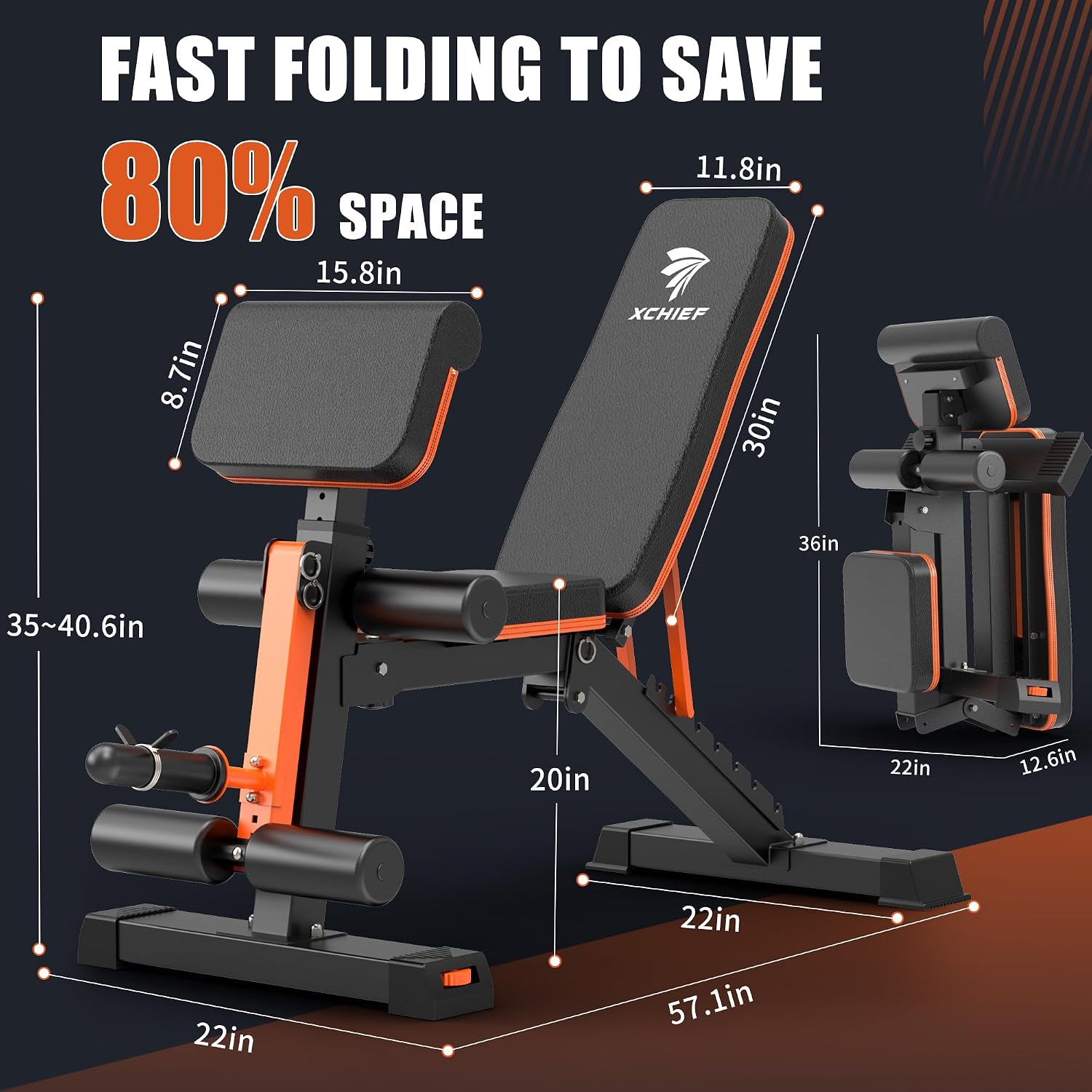 Zwaarbelastbare 1000LBS Capaci - Bench Press Adjustable Incline recensie en prijs