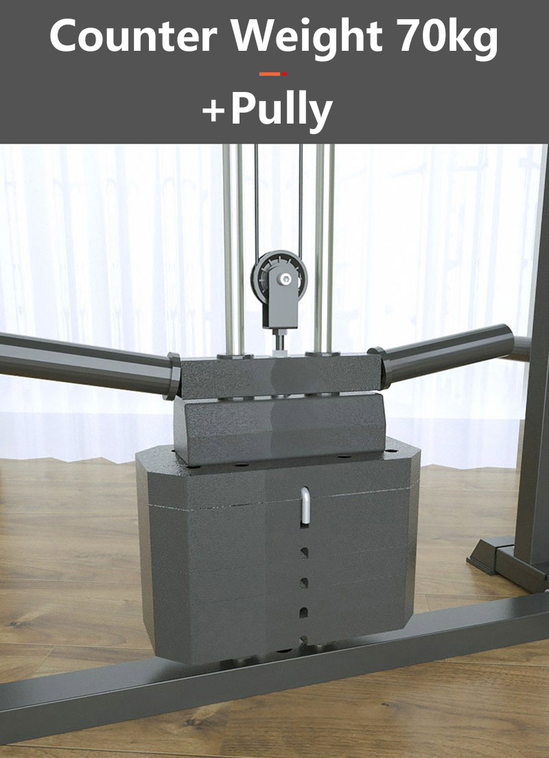 Commercieel multifunctioneel P - Smith Machine Home Gym Power Rack recensie en prijs