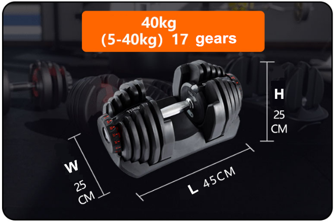 Fabrieks Prijs Dumbbell Verste - Adjustable Dumbbell 40Kg Pair recensie en prijs