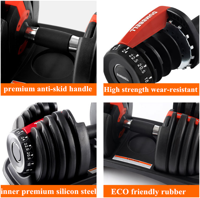 Fabrieks Prijs Dumbbell Verste - Adjustable Dumbbell 40Kg Pair recensie en prijs