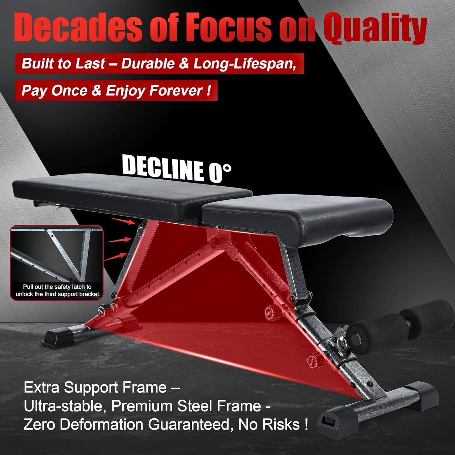 Verstelbare trainingsbank voor - Bench Press Adjustable Incline recensie en prijs