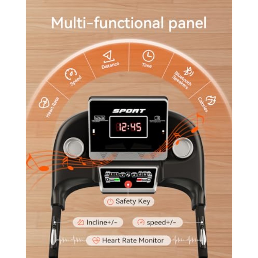 Loopband voor thuisgebruik met - Treadmill Incline Home 3Hp recensie en prijs